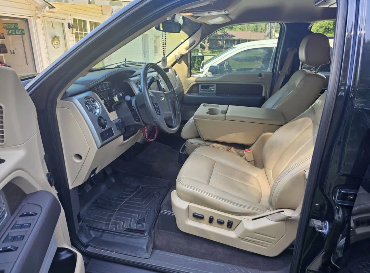 F-150 — tan leather cabin